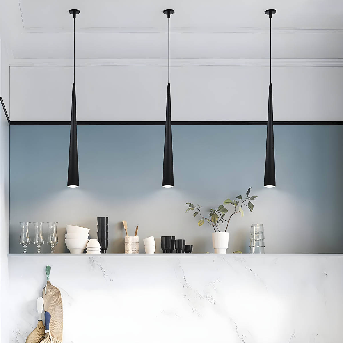Ashford Beam Aluminum Pendant Light — gallery image 5