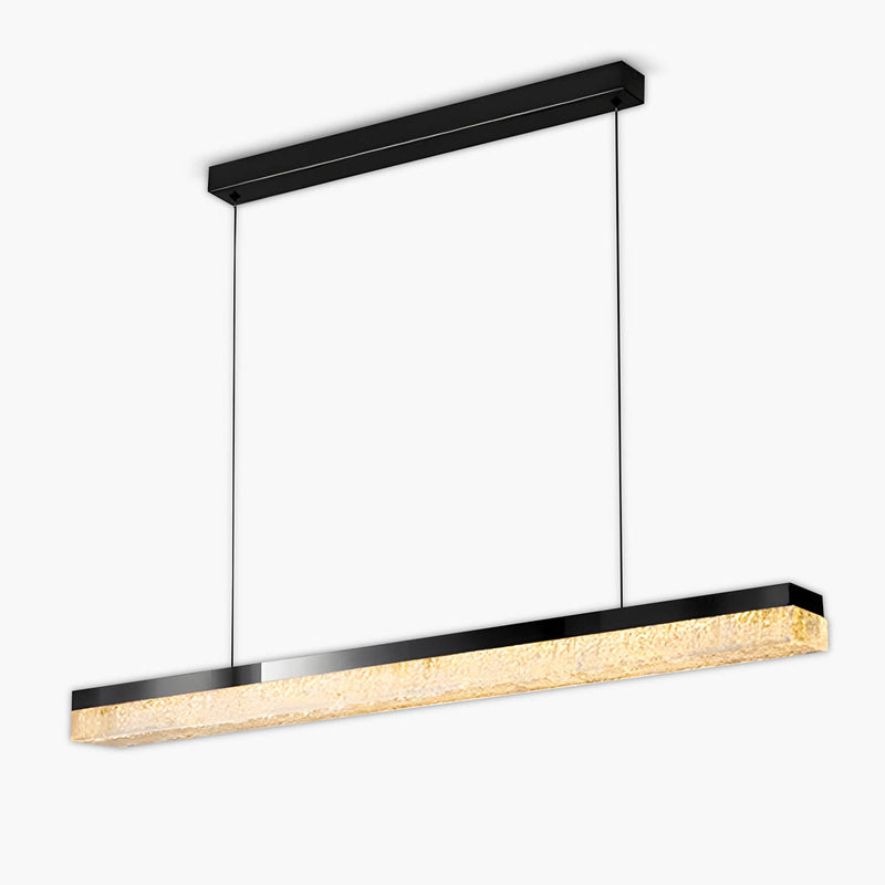 Alder Beam Resin Pendant Light — gallery image 1