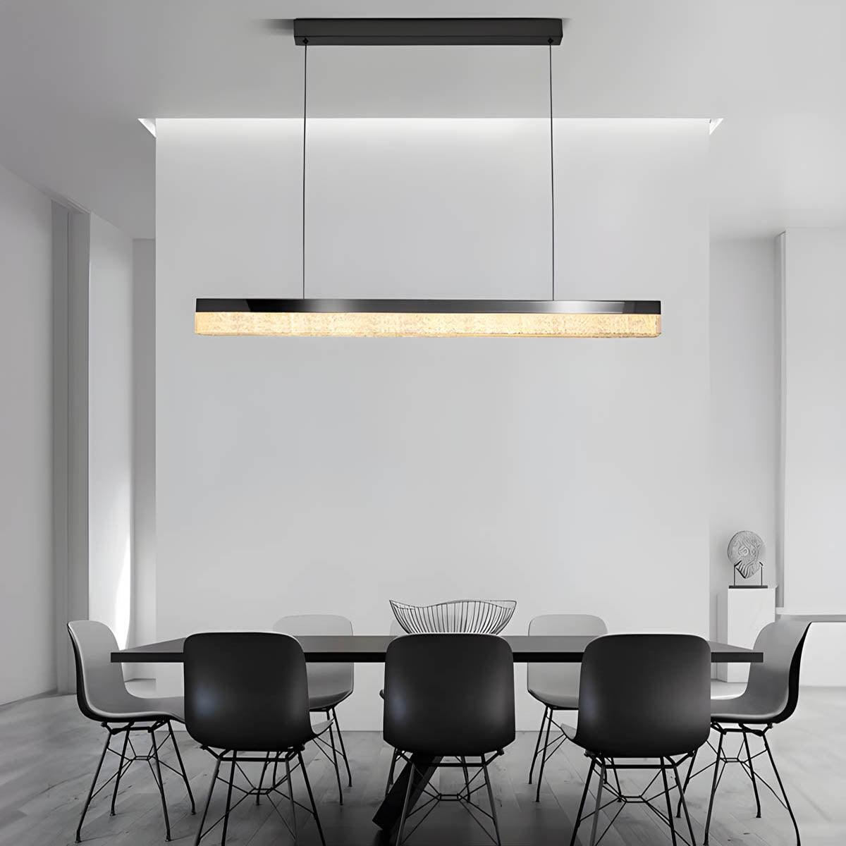 Alder Beam Resin Pendant Light — gallery image 5