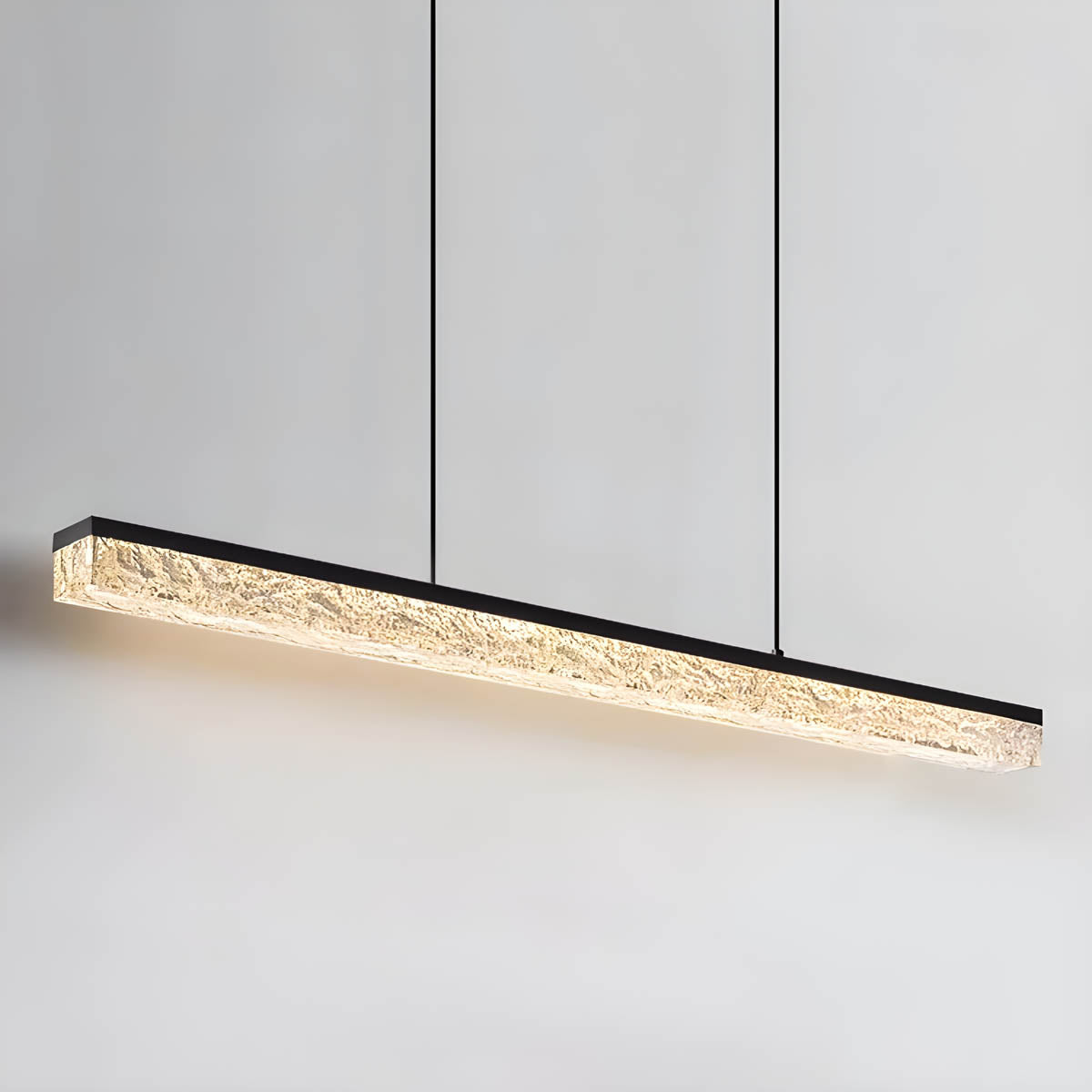 Alder Beam Resin Pendant Light — gallery image 8