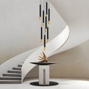 Bracken Beam Aluminum Chandelier — gallery image 5