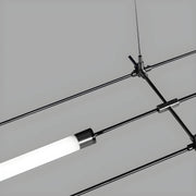 Cedar Beam Stainless Steel Pendant Light — gallery image 11