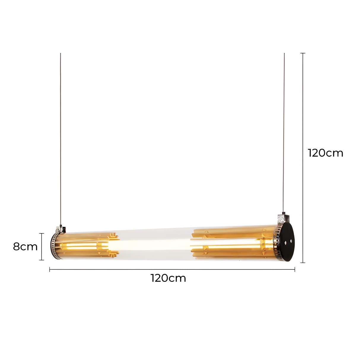 Kestrel Beam Wood Pendant Light — gallery image 17
