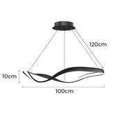 Rowan Beam Aluminum Chandelier — gallery image 17