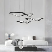 Rowan Beam Aluminum Chandelier — gallery image 11