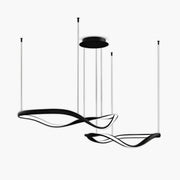 Rowan Beam Aluminum Chandelier — gallery image 1