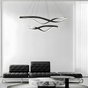 Rowan Beam Aluminum Chandelier — gallery image 6