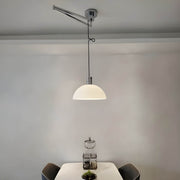 Juniper Beam Glass Chandelier — gallery image 4