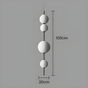 Wren Beam Glass Pendant Light — gallery image 11