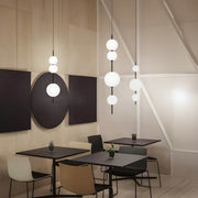 Wren Beam Glass Pendant Light — gallery image 7