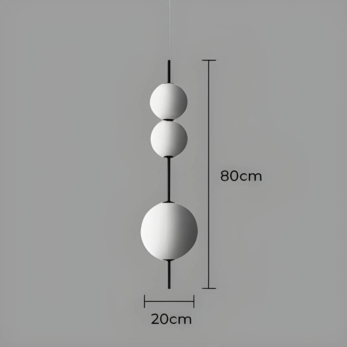 Wren Beam Glass Pendant Light — gallery image 10