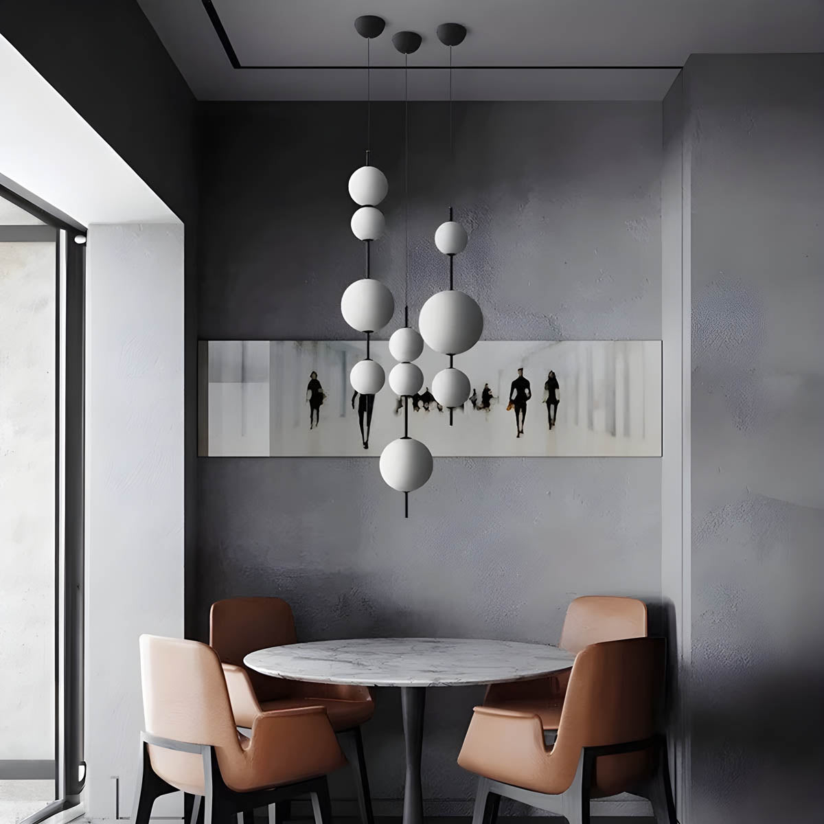 Wren Beam Glass Pendant Light — gallery image 5