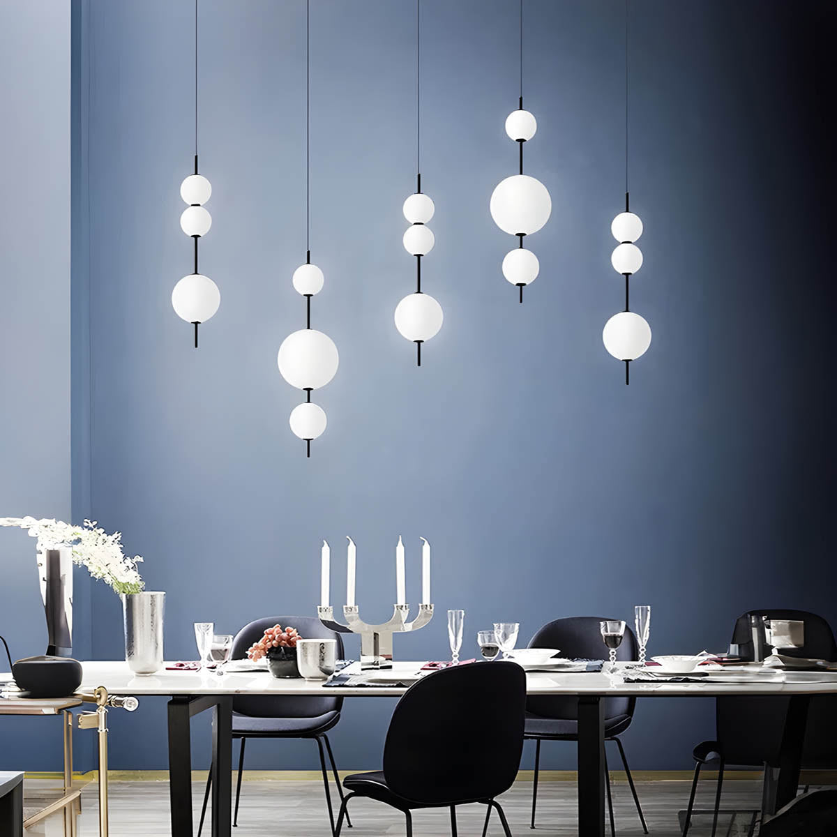 Wren Beam Glass Pendant Light — gallery image 4