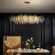 Sorrel Beam Crystal Chandelier — gallery image 14