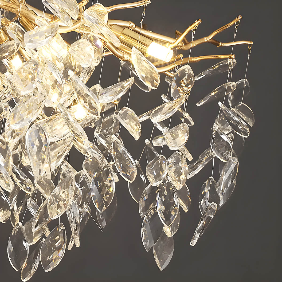 Sorrel Beam Crystal Chandelier — gallery image 8