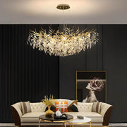 Sorrel Beam Crystal Chandelier — gallery image 6