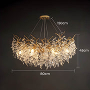 Sorrel Beam Crystal Chandelier — gallery image 20