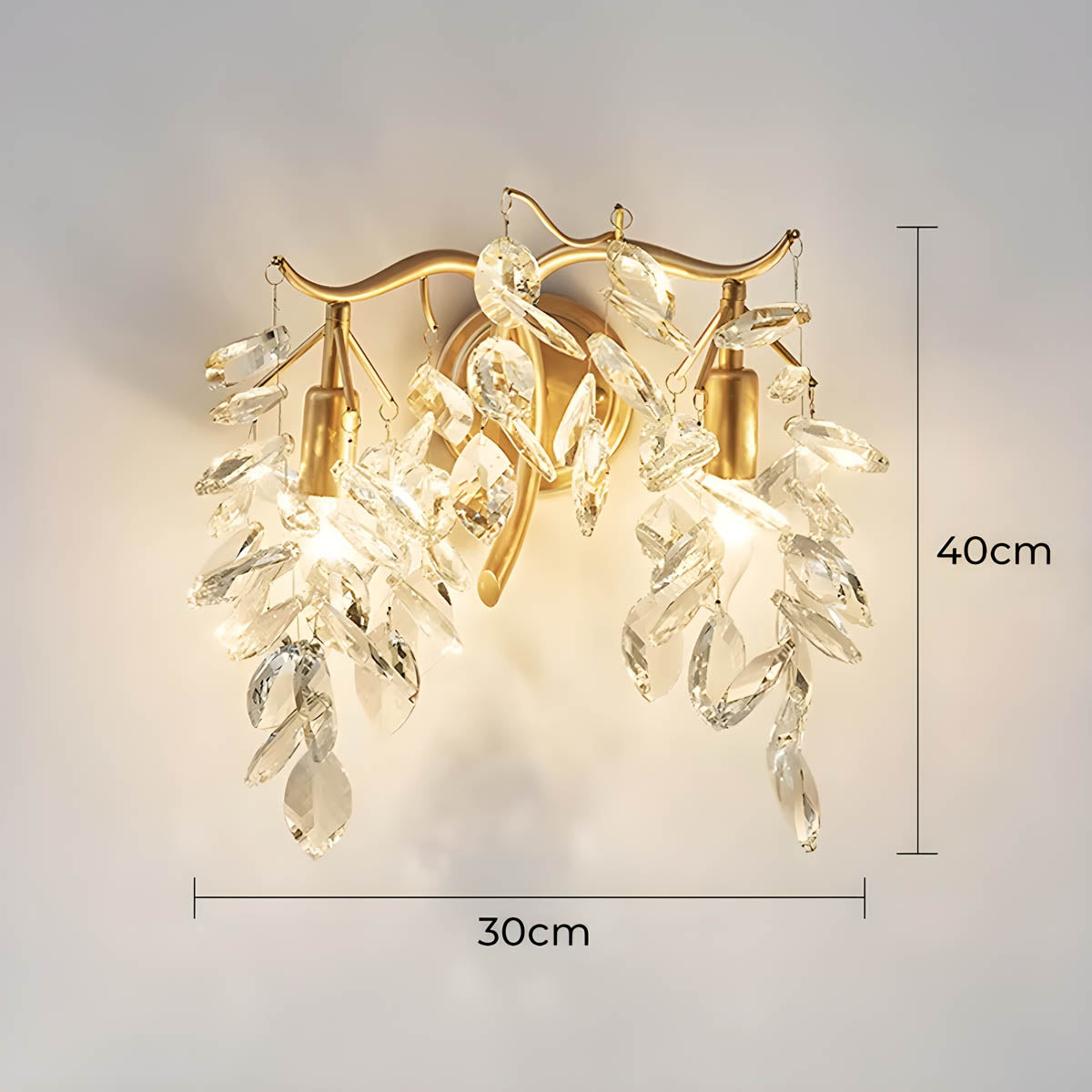 Sorrel Beam Crystal Chandelier — gallery image 18