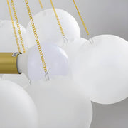 Tilden Beam Glass Cluster Chandelier — gallery image 17