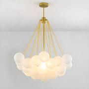 Tilden Beam Glass Cluster Chandelier — gallery image 10