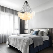 Tilden Beam Glass Cluster Chandelier — gallery image 3