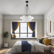 Tilden Beam Glass Cluster Chandelier — gallery image 7