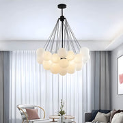 Tilden Beam Glass Cluster Chandelier — gallery image 6