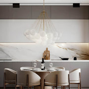 Tilden Beam Glass Cluster Chandelier — gallery image 5