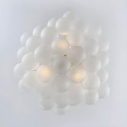 Tilden Beam Glass Cluster Chandelier — gallery image 13