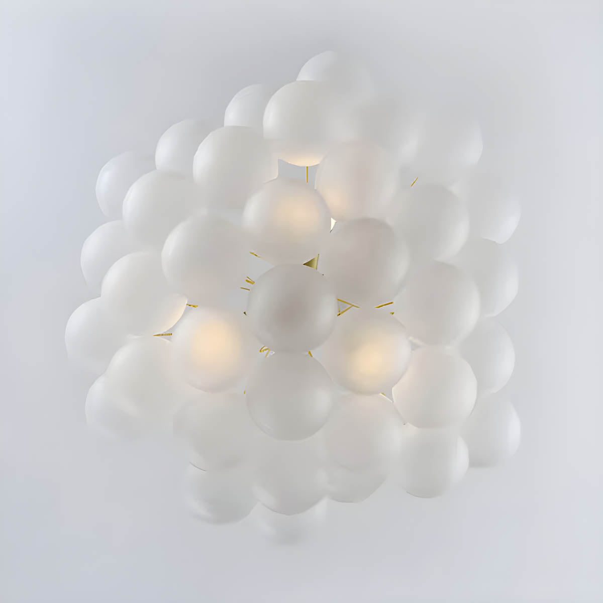 Tilden Beam Glass Cluster Chandelier — gallery image 13