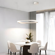 Reed Beam Acrylic Ring Chandelier — gallery image 20