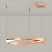 Reed Beam Acrylic Ring Chandelier — gallery image 21
