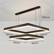 Fenwick Beam Acrylic Linear Chandelier — gallery image 23