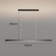 Fenwick Beam Acrylic Linear Chandelier — gallery image 16