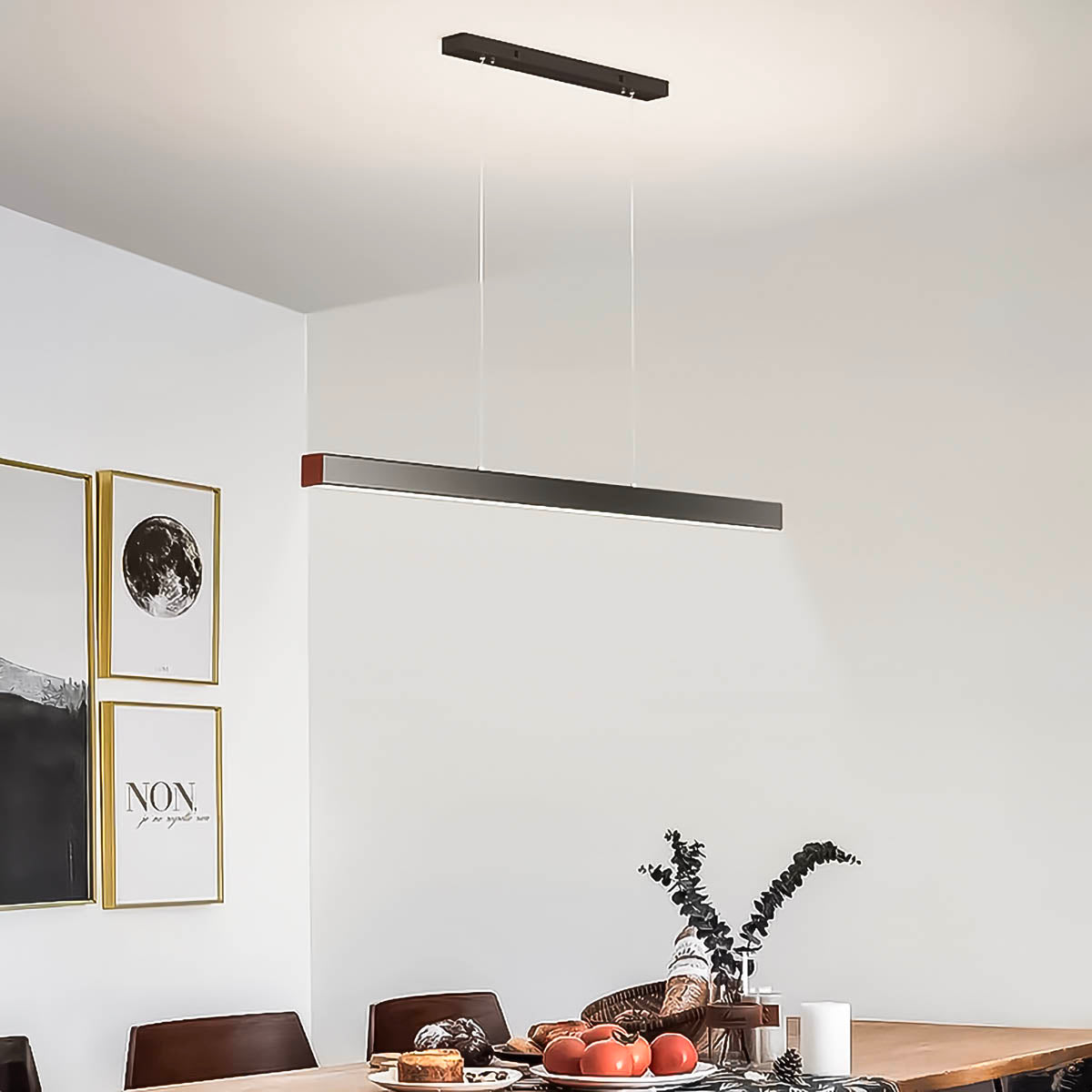Fenwick Beam Acrylic Linear Chandelier — gallery image 9