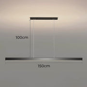 Fenwick Beam Acrylic Linear Chandelier — gallery image 17