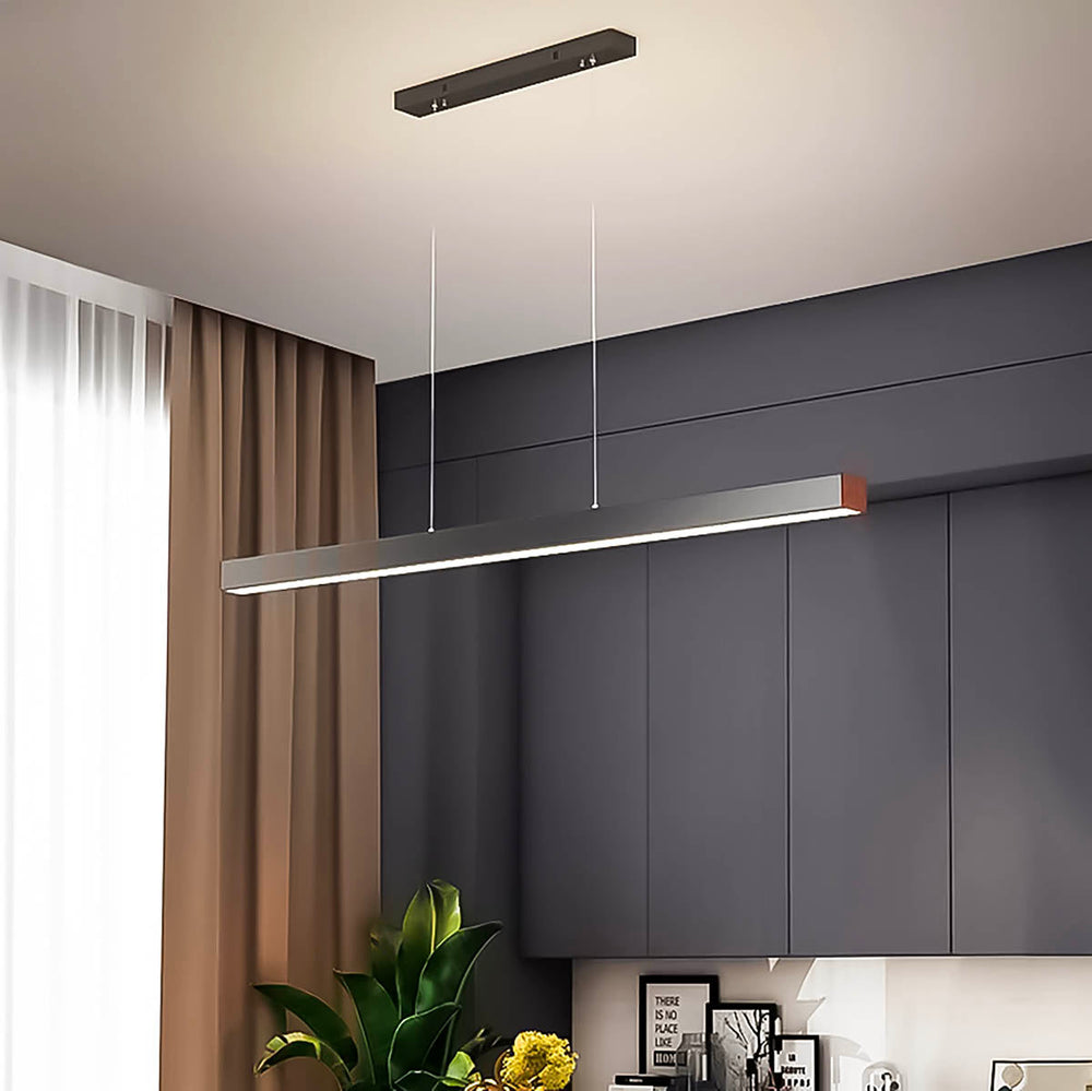 Fenwick Beam Acrylic Linear Chandelier — gallery image 4