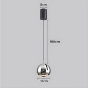 Marlow Beam Glass Pendant Light — gallery image 30