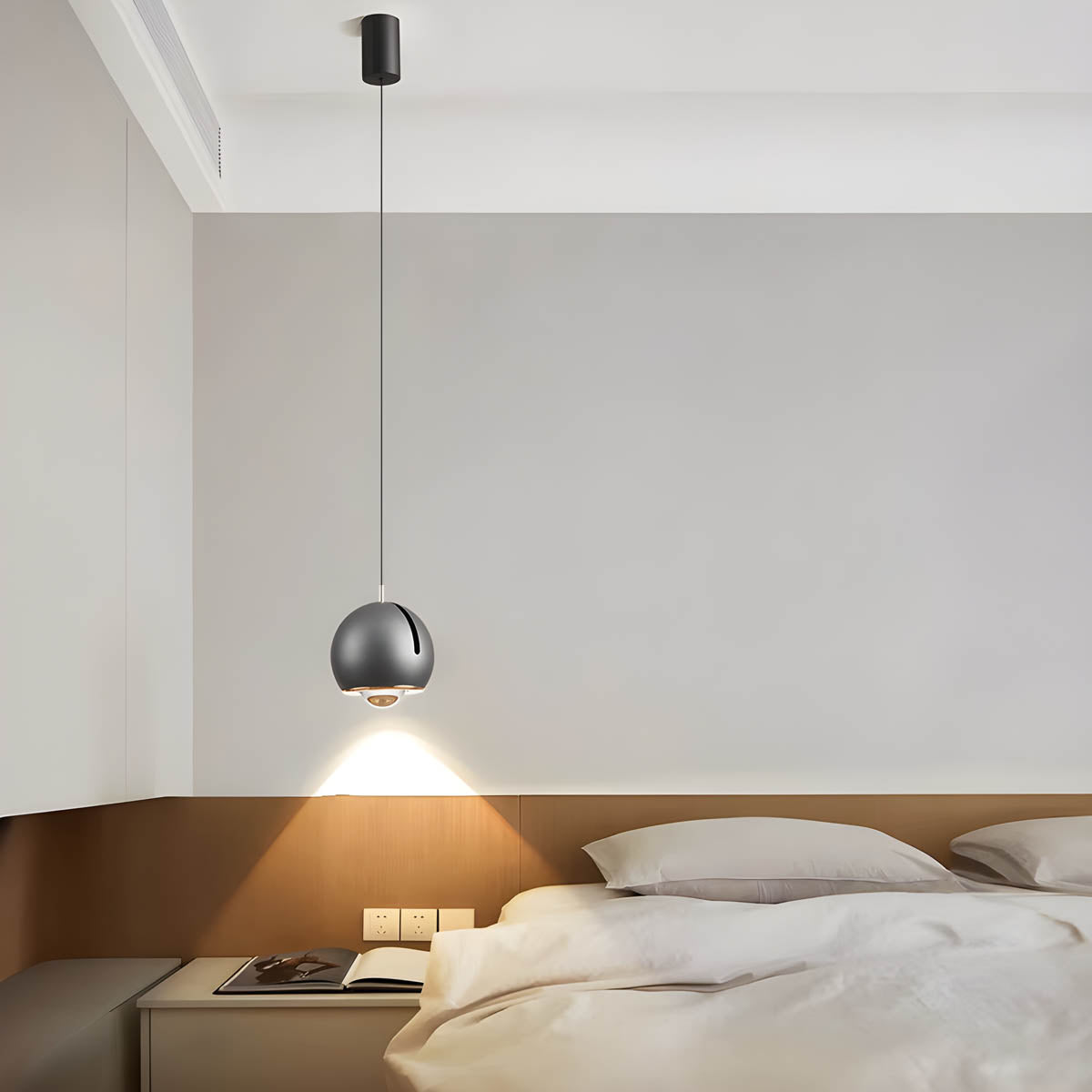 Marlow Beam Glass Pendant Light — gallery image 7