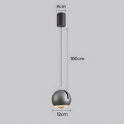 Marlow Beam Glass Pendant Light — gallery image 28