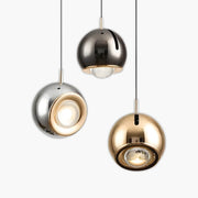 Marlow Beam Glass Pendant Light — gallery image 1