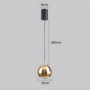 Marlow Beam Glass Pendant Light — gallery image 32