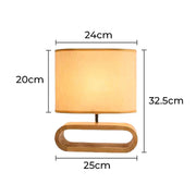 Brier Beam Wood Table Lamp — gallery image 16