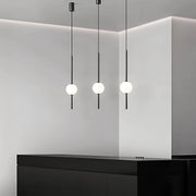 Birch Beam Glass Pendant Light — gallery image 2