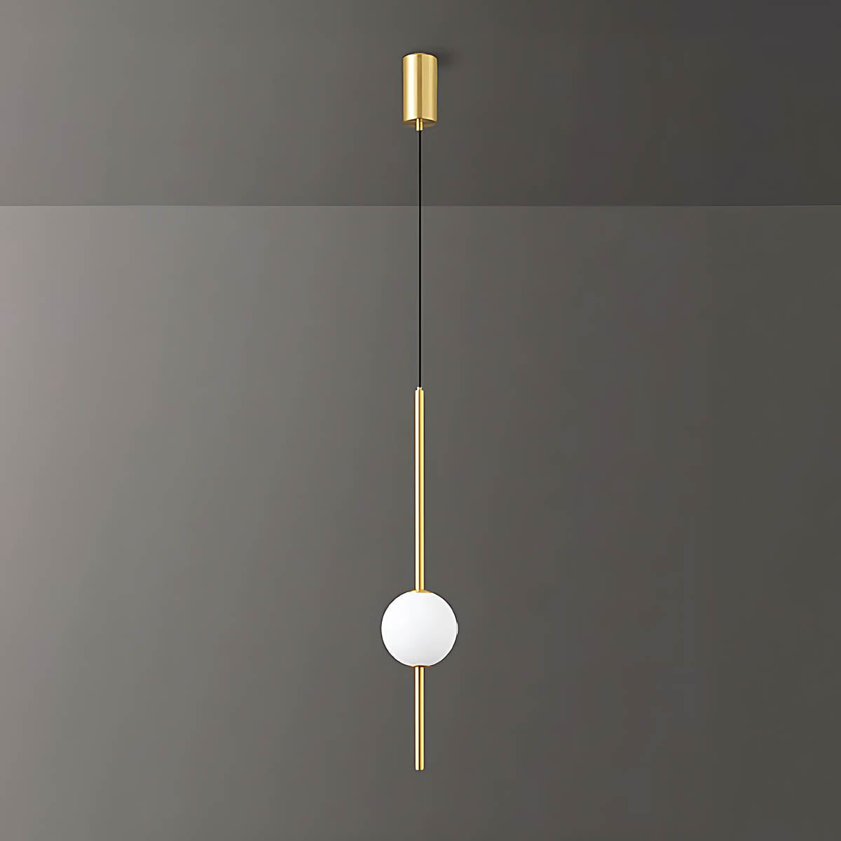 Birch Beam Glass Pendant Light — gallery image 10