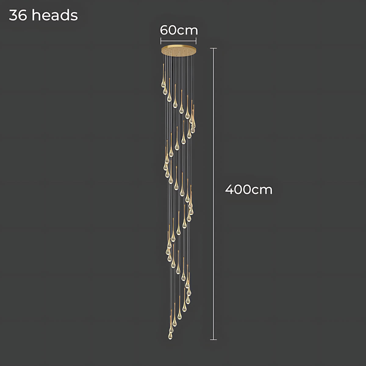 Sequoia Beam Crystal Chandelier — gallery image 19