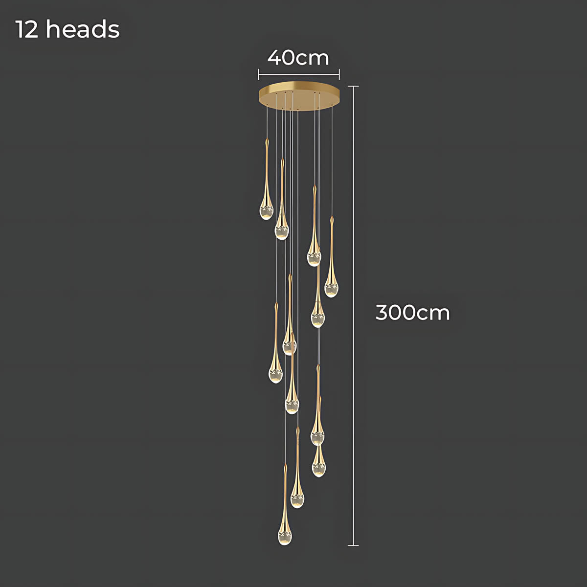 Sequoia Beam Crystal Chandelier — gallery image 15