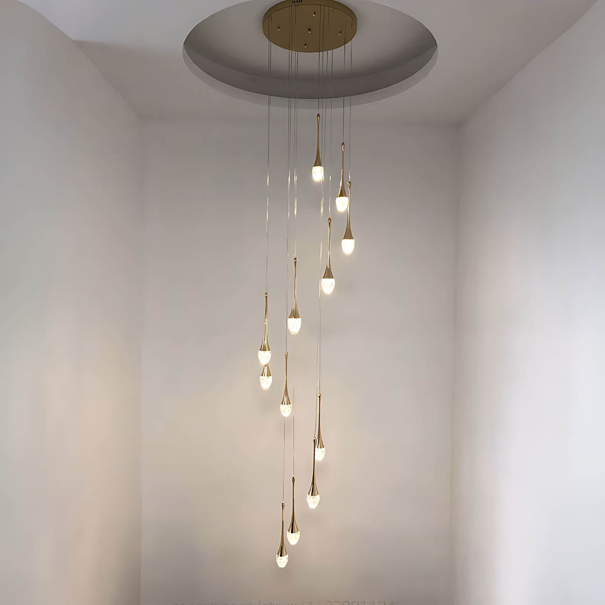 Sequoia Beam Crystal Chandelier — gallery image 7