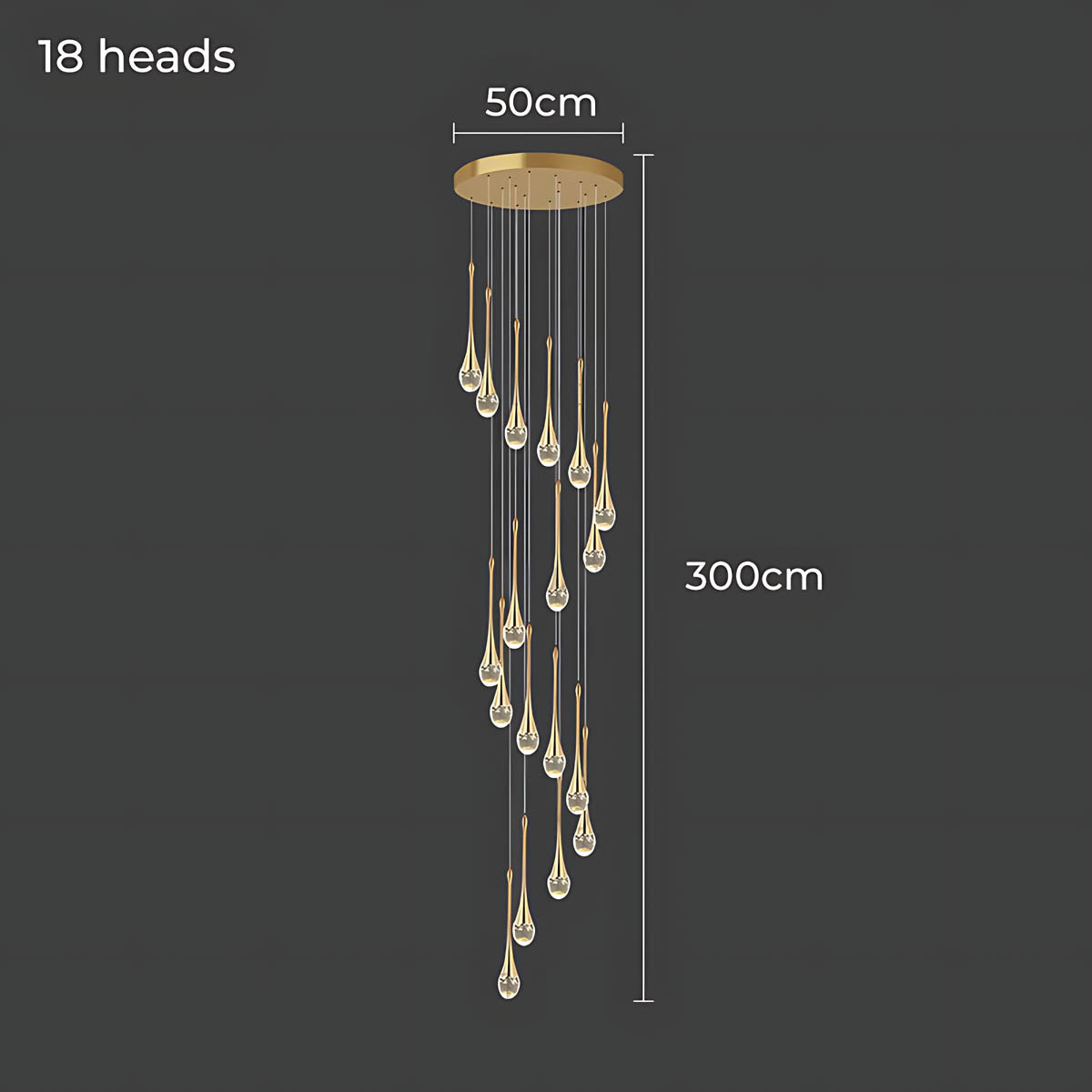Sequoia Beam Crystal Chandelier — gallery image 17