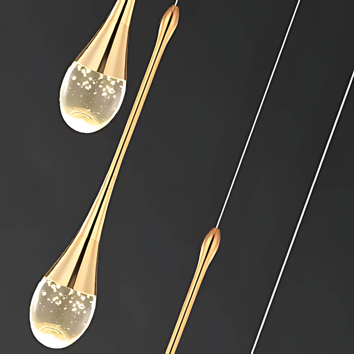 Sequoia Beam Crystal Chandelier — gallery image 9